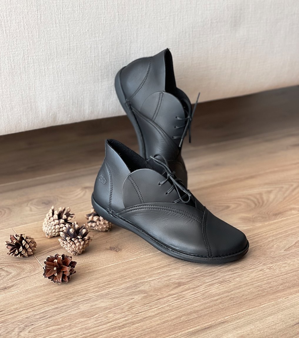 Flat shoes Loints of Holland Niezijl 68950 natural black